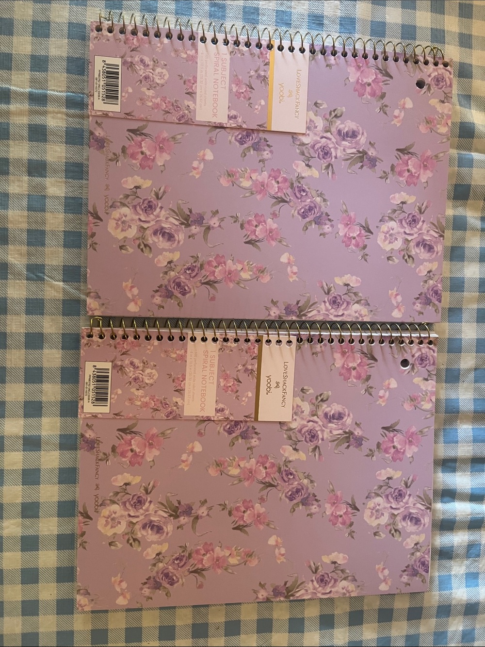 Lavender Floral Spiral Notebook Set - LoveShackFancy x Target PRICE FIRM!!